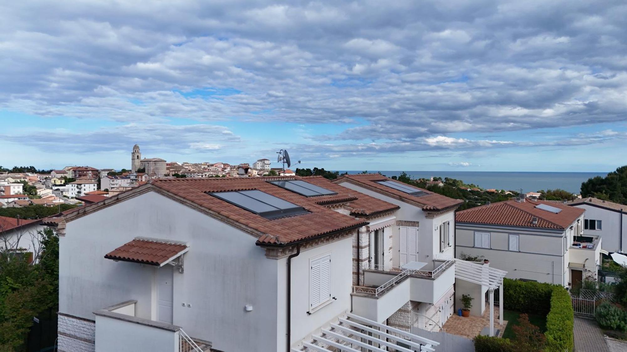 Апартаменты S023 - Sirolo, Magnifico Trilocale Design Con Terrazzo Экстерьер фото